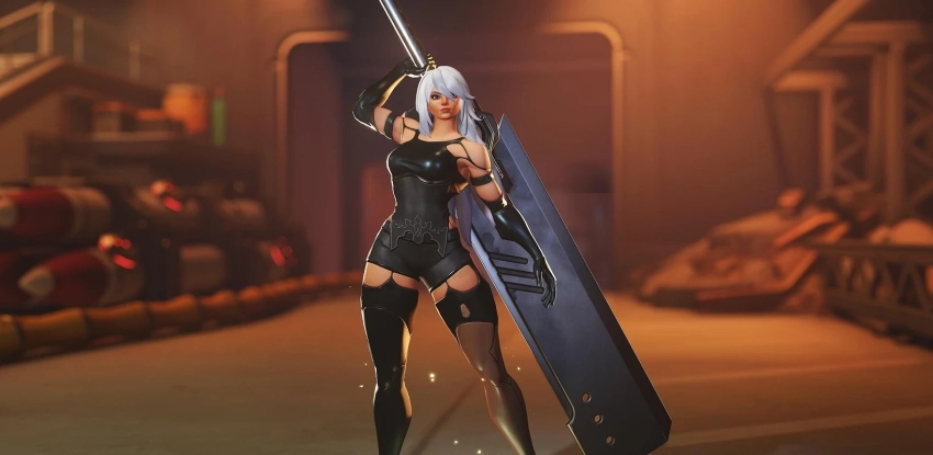 В Overwatch стартовал коллаб с NieR: Automata с обликами Кирико, Вендетты и других героев